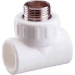 Motto Ticaret Mey Ithalat® Pvc Boru Pprc Dış Dişli Te 20X3/4'' 10 Adet - Renkli