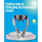 Motto Ticaret Vnb-01 Titreşimli Boyun Masaj Aleti Gri Renk - Renkli