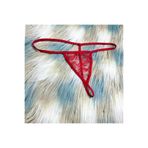 Motto10butik Fantazi Kırmızı Dantelli Kadın String - Tanga BC8616 Kırmızı-S