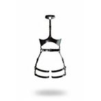 Motto10butik Siyah Harness Takım Deri Gerdanlık Detaylı Tokalı - APFT1386 Taba-2XL/3XL