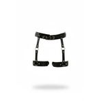 Motto10butik Siyah Jartiyer Harness Deri Tokalı Ayarlanabilir Bacak Aksesuarı - APFT804 Taba-4XL-5XL