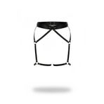 Motto10butik Siyah Jartiyer Harness Metal Halkalı Ayarlanabilir Bacak Kemer - APFT956 Taba-S/M
