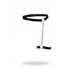 Motto10butik Siyah Jartiyer Harness Zincirli Metal Halkalı Deri Bacak Kemer - APFT961 Taba-S/M