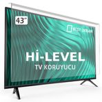 Mottoglass Hi Level 43HL670 3 mm Uyumlu TV Ekran Koruyucu