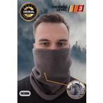 mottomia Koyu Gri Renk Polar Boyunluk | Kışlık Motorcu Askeri Rüzgar Önleyici Buff Bere(3 FARKLI KULLANIM)