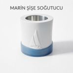Mottopi Marin Ehlikeyf Şişe Soğutucu Ehlikeyf, Termojelli Şişe Soğutucu, Şarap Rakı Viski Soğutucu, İçecek Soğutucu