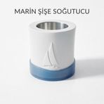 Mottopi Marin Ehlikeyf Şişe Soğutucu,Termojelli Şişe Soğutucu,Şarap Rakı Viski Soğutucu,İçecek Soğutucu