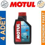 Motul 1 lt Marine Outboard 2T 4'lü Dıştan Takma Motor Yağı