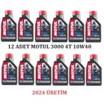 Motul 3000 10W-40 4T Motosiklet Motor Yağı 12x1 L