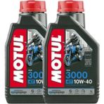 Motul 3000 10W40 4T 2X 1 Litre Motosiklet Yağı