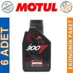 Motul 300V 15W-50 4T FL 1 lt 6'lı Motosiklet Yağı