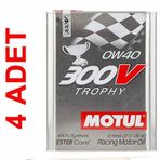 Motul 300V Trophy 0W40 2 lt 4'lü Motor Yağı