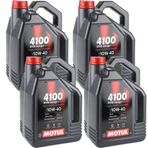 Motul 4100 Syn-Nergy Spec 10W-40 4x5 lt Motor Yağı