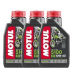 Motul 5100 10W40 4T 1 lt 3'lü Prc Motor Yağı