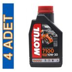 Motul 7100 10W30 4T 1 lt 4'lü Motorsiklet Yağı