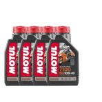 Motul 7100 10W40 4T 1 L 4 Adet Motor Yağı