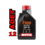 Motul 7100 4T 10W-40 Motor Yağı Full Sentetik 12 x 1 L