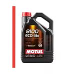 Motul 8100 Eco-Lite 0W-20 Dexos1 Gen2 Motor Yağı 4 Litre | Güncel Üretim | Tam Sentetik | Benzinli Araç Uyumlu