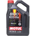 Motul 8100 ECO-LİTE 5W30 5 lt Motor Yağı