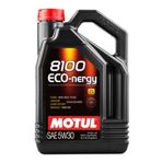 Motul 8100 Eco-Nergy 5W-30 %100 Sentetik Araç Yağı 5L (2023 Ürt)