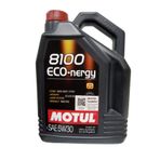 Motul 8100 Eco-nergy Sae 5w30 4 Zamanli Otomobiller Icin Yuksek Performans %100 Sentetik 5 Litre Motor Yag