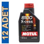 Motul 8100 X-CESS 5W40 1 lt 12'li Motor Yağı