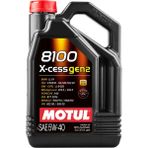 Motul 8100 X-Cess Gen2 5W-40 - 5LT