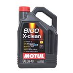 Motul 8100 X-Clean 5W40 4 lt 2'li Motor Yağı