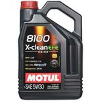 Motul 8100 X-CLEAN EFE 5W30 5 Litre Motor Yağı