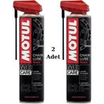Motul C2 Motosiklet Zincir Yağı Sprey 400 ml Road (2 Adet)