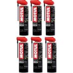 Motul C4 Chain Lube Factory Line Yarış Tipi Motosiklet Zincir Yağı 400 ml – 6’lı Set - 400ml
