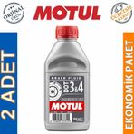 Motul Dot 3-4 500 ml 2'li Sentetik Fren Hidroliği Yağı