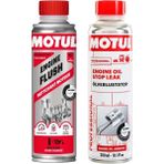 Motul Motor Temizleyici & Yağ Sızıntı Önleyici Set - 2X300 ml