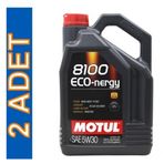 Motul Sae 5W-30 8100 Eco-Nergy 4 lt 2'li Motor Yağı