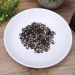 MOTUZP 100 Adet Metal Gromet Seti, Ayakkabı Halkaları Gromet Setleri, Kumaş Için Pullu Pirinç Kuşgözü, Giyim, Kemerler, Çantalar, Ayakkabı Halkaları, Etiket, DIY Deri El Sanatları