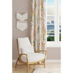 Moud's Xero Floral Desenli Süet Baskılı Fon Perde, 150x250 cm, Çok Renkli, Tek Kanat