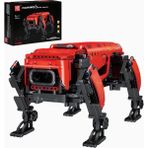 Mould King Robot Köpek 936 Parça Uzaktan Kumandalı Yapı Seti - Kırmızı