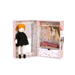 Moulin Roty - Matmazel Blanche'nin Küçük Gardırop Bavul ve Bebeği