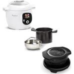 Moulinex Cookeo+ Smart Multicooker Seti – 6L Akıllı Düdüklü Tencere + Extra Crisp Ünitesi