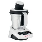 Moulinex HF4041 Volupta Çok Işlevli Mutfak Robotu (1000 Watt, 1,5 L Kullanılabilir Kapasite) Beyaz/koyu Gri