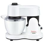 Moulinex QA2101 Mutfak Robotu Masterchef Gurme Beyaz (700 W, 3,5 L Hacim, 4 Hız Ayarı) Beyaz / Gri