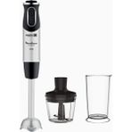 Moulinex Quickchef 1000 W El Blenderi ve Doğrayıcı Seti - Silver - Black