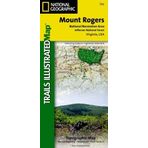 Mount Rogers National Recreation Area [Jefferson National Forest] (National Geographic: Trails Illustrated Map #786) (National Geographic Maps: Trails Illustrated) by National Geographic Maps - Trails