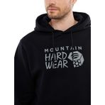 Mountain Hardwear 9140012010 MT0004 Kapüşon Yaka Siyah Erkek Sweatshirt