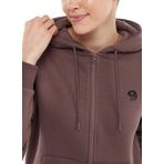 Mountain Hardwear 9230001249 MT0008 Kapüşon Yaka Kahve Kadın Sweatshirt