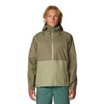 Mountain Hardwear Erkek Eşik Ceketi, Taş Yeşili/Mantis Yeşili, M