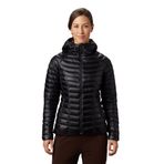 Mountain Hardwear Ghost Whisperer Hoody Kadın Kaz Tüyü Mont - XS - Siyah