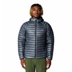 Mountain Hardwear Ghost Whisperer Ul Hoody Erkek Kaz Tüyü Mont - XL - Mavi