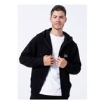 Mountain Hardwear Mhw Logo Erkek Siyah Kapüşonlu Fermuarlı Sweatshirt