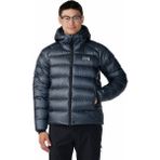 Mountain Hardwear Phantom Alpine Down Kapüşonlu Erkek Kaz Tüyü Mont - XL - Mavi